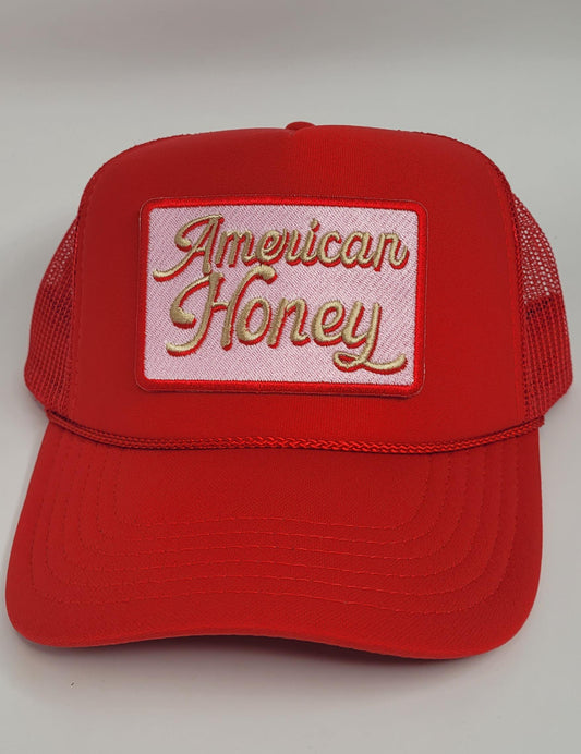American Honey Trucker Hat | Americana Saying Trucker Hat