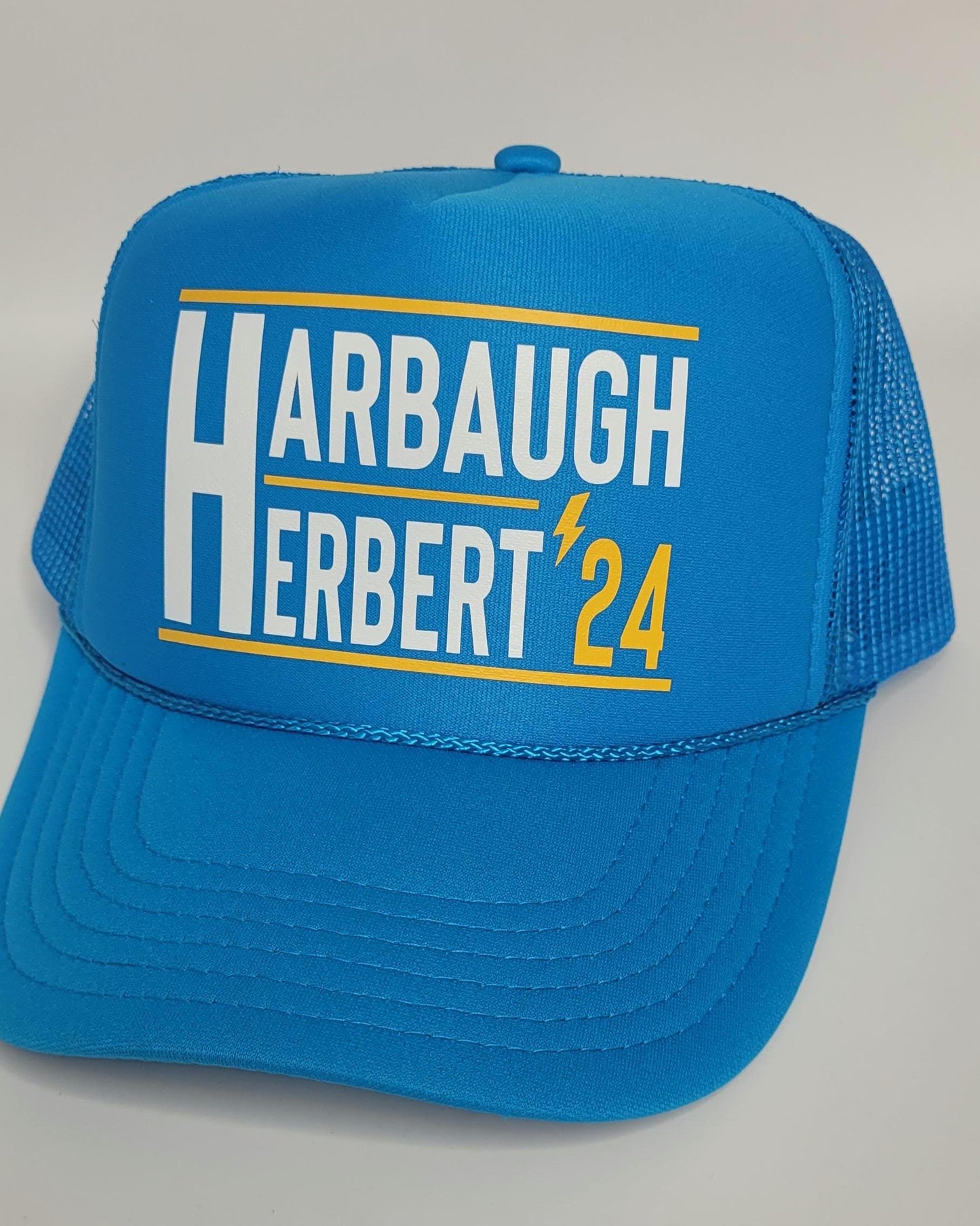 Harbaugh and Herbert 24 Hat | Los Angeles Custom Hat | Chargers