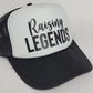 Raising Legends Trucker Hat | Mom Life Hat | Cool Mom Hat | Baseball Mom Cap | Boy Mom Girl Mom Gift | Mother’s Day Gift Idea