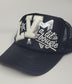 Las Vegas Raiders Inspired Football Trucker Hat | LV Lil Bougie Custom Hat