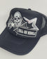 Halloween Trucker Hat – Hell on Wheels, Spider Web, and Skeleton Hat | With or Without Chain