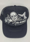 Halloween Trucker Hat – Hell on Wheels, Spider Web, and Skeleton Hat | With or Without Chain