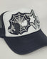 Trucker Hat Spooky Sequin Halloween  | Skull, Web, and Star Patch Design
